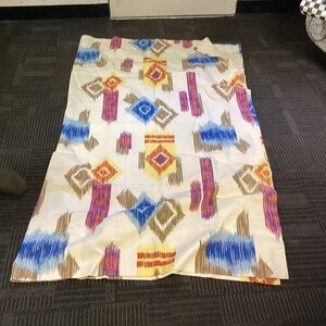 IKAT CURTAINS.  AWESOME COLORS. SCOTCH GUARDED FABRIC